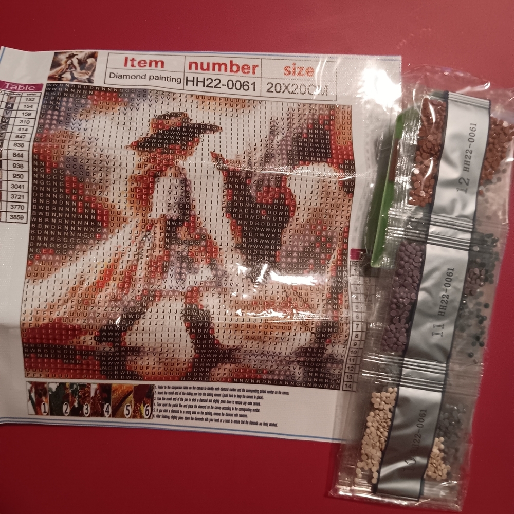Diamond Painting Kit with Cowboy Design